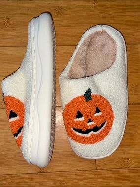 NEW Women’s Size 4-5.5 Shoe Halloween Plush Slippers House Shoes